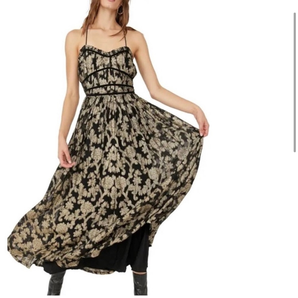 Free People Charlie Bustier Maxi Dress